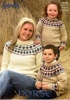 Knitting Pattern - Wendy 5625 - Norse Chunky - Fair Isle Yoke Sweaters